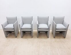 【Cassina】カッシーナ 401 BREAK ブレーク アームチェア/ダイニングチェア 4脚セット マリオ・ベリーニ 出張買取 東京都千代田区
