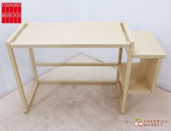 【CONDE HOUSE】カンディハウス デスク サブテーブル付 机 特注 ナラ 出張買取 東京都調布市