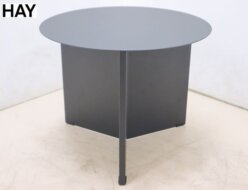 【HAY】ヘイ SLIT TABLE ROUND スリット テーブル ラウンド Φ45xH35.5cm サイドテーブル ブラック 出張買取 東京都豊島区