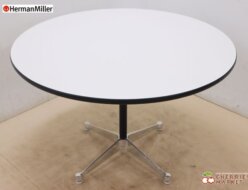 【Herman Miller】ハーマンミラー イームズテーブル コントラクトベース Φ1065 ラウンドテーブル/ダイニングテーブル/円テーブル チャールズ&レイ・イームズ 出張買取 東京都品川区