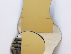 【Ferm Living】ファームリビング Pond Mirror ポンド ミラー/鏡 Lサイズ＆Sサイズ 2点セット 出張買取 東京都港区