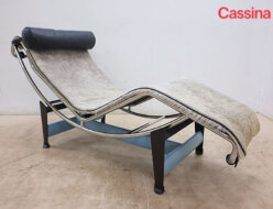 【Cassina】カッシーナ 4 CHAISE LONGUE A REGLAGE CONTINU,DURABLE シェーズ ロング ア レグラージュ コンティニュ デュラーブル LC4 VILLA CHURCH LC4 ヴィラチャーチ ル・コルビュジエ 限定品 出張買取 東京都中央区