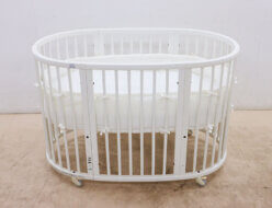 【STOKKE】ストッケ SLEEPI スリーピー ミニ + エクステンションセット ベッドセット/ベビーベッド ドレープロッド付 出張買取 神奈川県横浜市青葉区