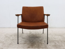 【TRUCK FURNITURE】トラックファニチャー FURROWED-LEATHER ARM CHAIR ファロード レザー アーム チェア ラウンジチェア 出張買取 東京都品川区