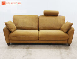 【RELAX FORM】リラックスフォーム COLUMBUS Ⅱ コロンバス Ⅱ ソファ 3人掛けソファ キャメル ヘッドレスト付 出張買取 東京都調布市