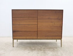 【TIME＆STYLE】 タイムアンドスタイル Wave composition cabinet サイドボード/リビングボード/キャビネット出張買取 東京都大田区