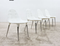 【Cassina】 カッシーナ 245 CAPRICE カプリス チェア ダイニングチェア 4脚セット レザー/革 フィリップ・スタルク出張買取 東京都三鷹市